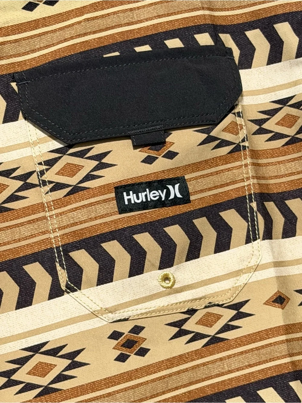 NWT Hurley Men's Aztec Geometric Boardshorts Size 32